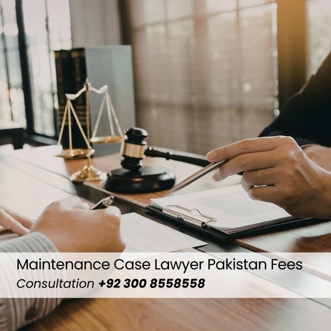 Maintenance Case Lawyer Pakistan Fees